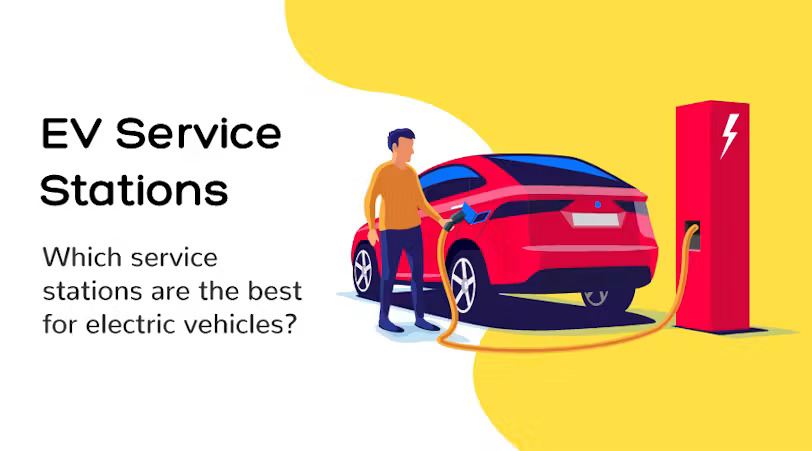 EV Service Stations Graphic